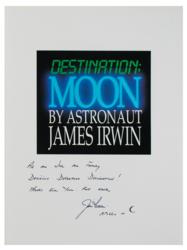 Lot #3354 Al Worden's Jim Irwin Signed Book - Image 2