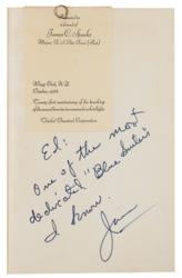Lot #3351 Al Worden's Chuck Yeager Signed Book - Image 2