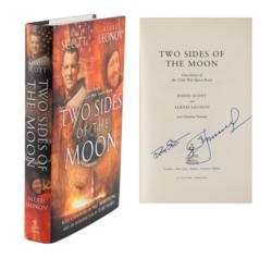 Lot #3352 Al Worden's Dave Scott and Alexei Leonov