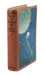 Lot #3355 Al Worden's Jules Verne Book