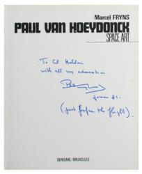 Lot #3405 Al Worden's Space Art Sculpture by Paul Van Hoeydonck - Image 5
