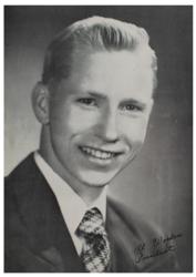 Lot #3332 Al Worden's Signed Senior Yearbook and Graduation Diploma from Jackson High School - Image 3