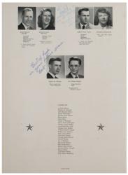 Lot #3332 Al Worden's Signed Senior Yearbook and Graduation Diploma from Jackson High School - Image 6