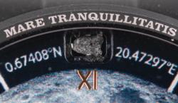 Lot #3338 Al Worden's Limited Edition Meteorite Watch - Image 2
