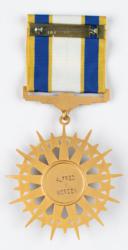 Lot #3367 Al Worden's Air Force Distinguished Service Medal and Certificate - Image 2