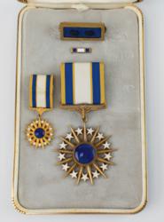 Lot #3367 Al Worden's Air Force Distinguished Service Medal and Certificate - Image 5