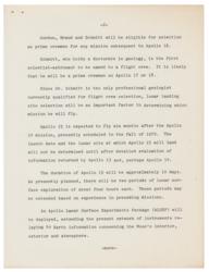 Lot #3387 Al Worden's NASA Apollo 15 Crew Selection Announcement - Image 2