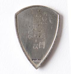 Lot #3326 Al Worden's Gemini 11 Flown Fliteline Medallion - Image 2