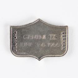 Lot #3324 Al Worden's Gemini 9 Flown Fliteline Medallion - Image 2