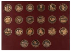 Lot #3340 Al Worden's Lot of (2) Bronze and