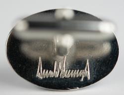Lot #3399 Al Worden's Cufflinks from the Donald Trump White House - Image 3
