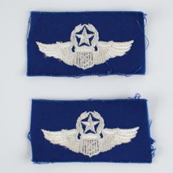 Lot #3341 Al Worden's Lot of (2) USAF Command