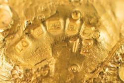 Lot #3184  Apollo 11 22K Gold Moon by Louis Osman - Image 5