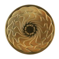 Lot #3391 Al Worden's 1971 United Nations Peace Medal - Image 2
