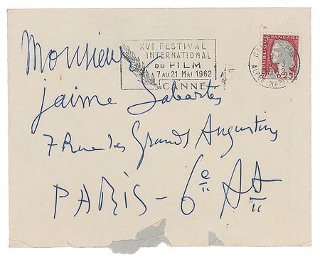 Lot #331 Pablo Picasso Envelope - Image 2