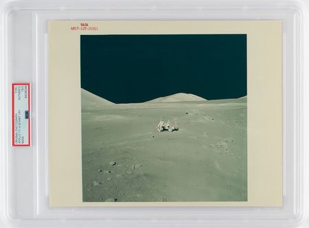 Lot #285 Apollo 17 Original 'Type 1' Photograph Photograph - Image 1