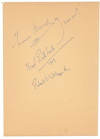 Lot #545 Basil Rathbone - Image 1