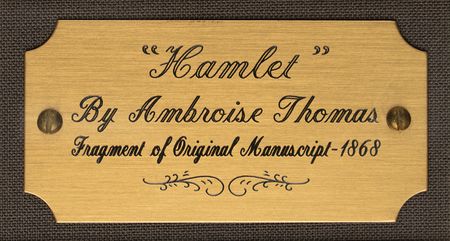 Lot #415 Ambroise Thomas Handwritten Musical Manuscript - Image 3