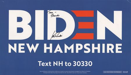 Lot #53 Joe Biden Campaign Sign - Image 1