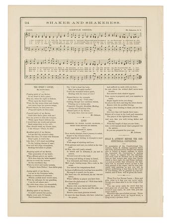 Lot #224 Susan B. Anthony Case: Shaker and Shakeress Monthly Magazine Periodical - Image 2