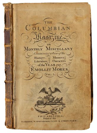 Lot #177 Columbian Magazine: Rare early periodical printing of the US Constitution - Image 2