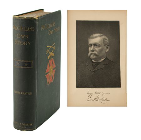 Lot #178 George B. McClellan Signed Photograph - Image 1