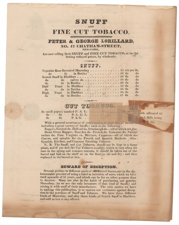 Lot #368  Lorillard Tobacco Company - Image 2