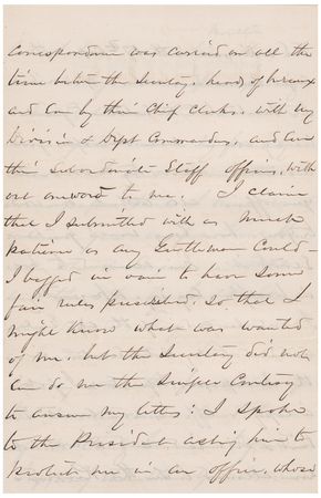 Lot #260 William T. Sherman Handwritten Letter Signed - Image 6
