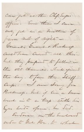 Lot #260 William T. Sherman Handwritten Letter Signed - Image 7