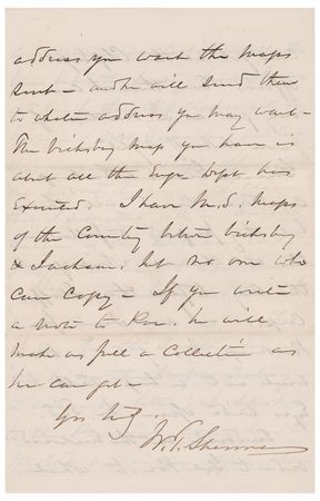 Lot #260 William T. Sherman Handwritten Letter Signed - Image 8