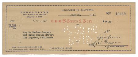 Lot #504 Errol Flynn - Image 1