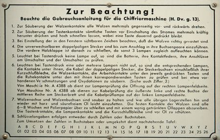 Lot #139 Enigma Machine: Fully functioning 1935 Enigma I cipher machine used by the German military in WWII - Image 11