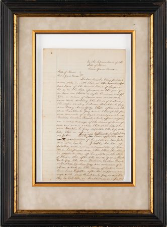 Lot #12 Abraham Lincoln: Twice-signed handwritten affidavit by Abraham Lincoln in an Illinois Supreme Court case - Image 3