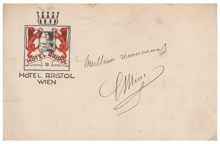Lot #267 Louis Bleriot Signature - Image 1
