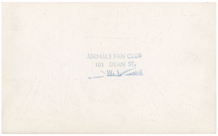 Lot #424 The Animals Signed Photograph - Image 2
