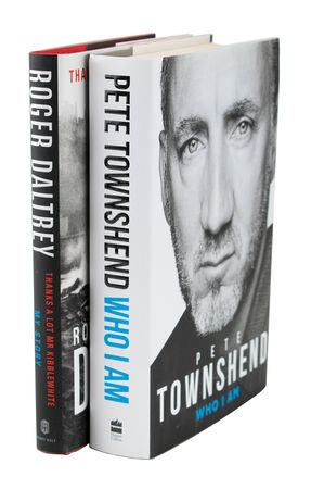 Lot #467 The Who: Daltrey and Townshend Books - Image 1