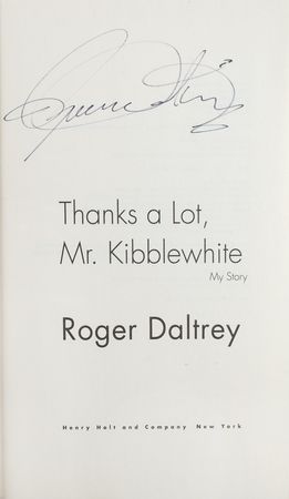 Lot #467 The Who: Daltrey and Townshend Books - Image 2
