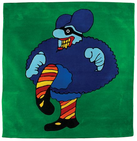 Lot #432 Beatles: Yellow Submarine 'Blue Meanie' Rug Rug - Image 1