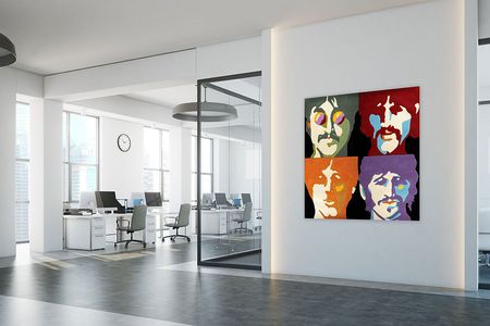Lot #433 Beatles: Yellow Submarine 'Portraits' Rug Rug - Image 3