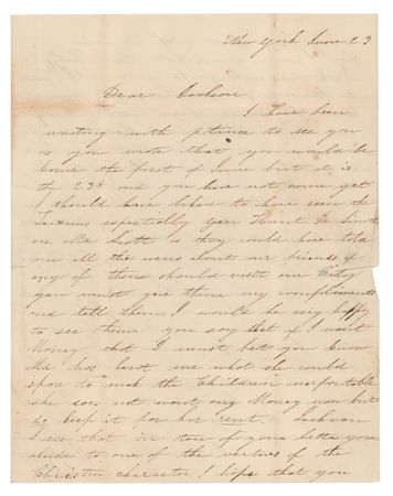Lot #159 Sam Houston Handwritten Letter Signed - Image 2