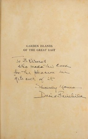 Lot #186 David Fairchild Book - Image 2