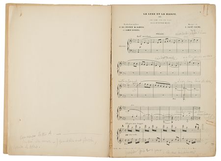 Lot #413 Camille Saint-Saens Sheet Music - Image 2