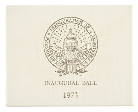 Lot #102 Richard Nixon: 1973 Inaugural Ball Cufflinks Cufflinks - Image 2