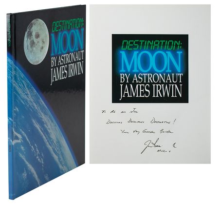 Lot #323 Al Worden's Jim Irwin Signed Book Book - Image 1