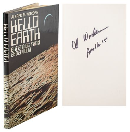 Lot #327 Al Worden's Signed Book - Image 1