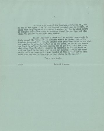 Lot #136 Rudolf Diesel Typed Letter Signed - Image 3