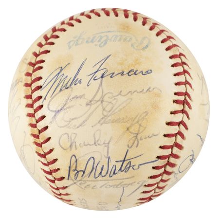 Lot #592 NY Yankees: 1980 Baseball - Image 2