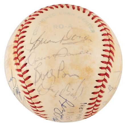 Lot #592 NY Yankees: 1980 Baseball - Image 3