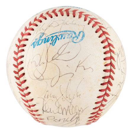 Lot #593 NY Yankees: 1993 Baseball - Image 2