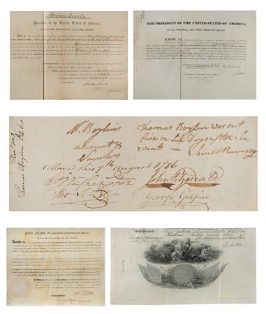 Lot #49 American Presidents: From Washington to Wilson, a presidential collection spanning over 130 years of American history - Image 1